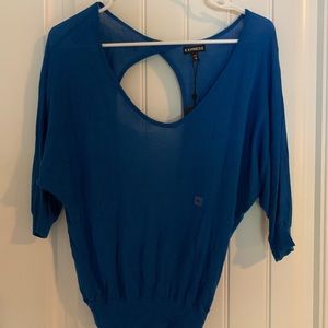Brand new blue sweater from Express.